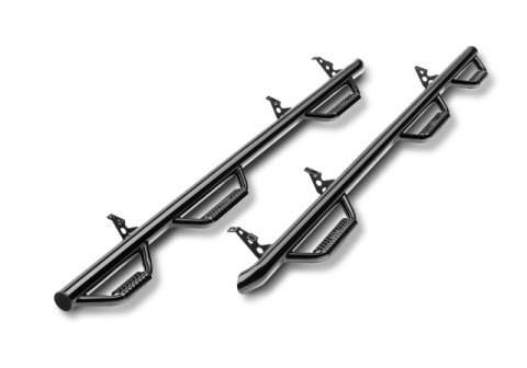 N-Fab Nerf Step 19-20 Chevy/GMC 1500 Double Cab 6.5ft Bed - Bed Access - Gloss Black thumbnail 1