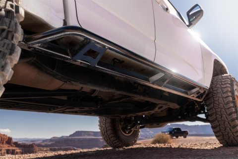 N-Fab Trail Slider Steps 15-20 Chevy/GMC Colorado/Canyon Crew Cab All Beds - SRW - Textured Black thumbnail 4