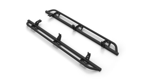 N-Fab Trail Slider Steps 19-20 Ford Ranger Crew Cab All Beds - SRW - Textured Black thumbnail 9
