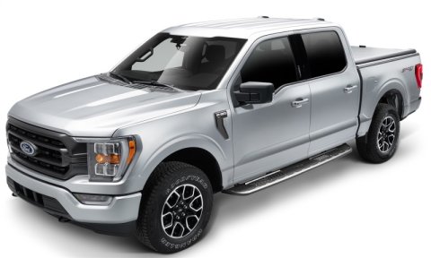 N-FAB 15-21 Ford F-150 Roan Running Boards - Textured Black thumbnail 5