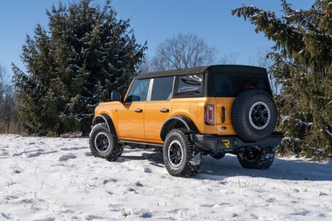 N-Fab Predator Pro Step System 2021 Ford Bronco 4 Door - Tex. Black thumbnail 3