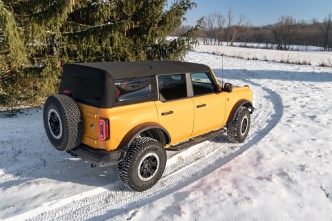 N-FAB 2021 Ford Bronco 4 Door Roan Running Boards - Textured Black thumbnail 2