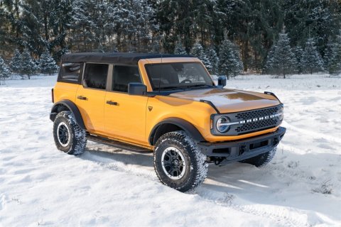 N-FAB 2021 Ford Bronco 4 Door Roan Running Boards - Textured Black thumbnail 4