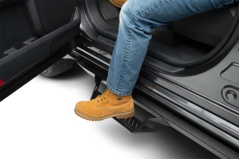 N-Fab 2022 Toyota Tundra Crew Max Cab All Beds SRW Predator Pro Steps Textured Black w/o Bed Access thumbnail 1