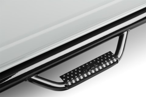 N-Fab 21-22 Ford Bronco 2 Door SRW Nerf Step - Wheel 2 Wheel - 3in - Gloss Black thumbnail 7