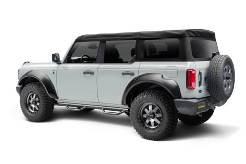 N-Fab 21-22 Ford Bronco 2 Door SRW Nerf Step - Wheel 2 Wheel - 3in - Gloss Black thumbnail 8