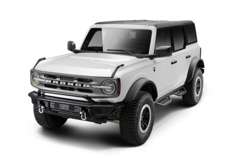 N-Fab 21-22 Ford Bronco 4 Door SRW RS Nerf Step - Full Length - 2in - Tex. Black thumbnail 3