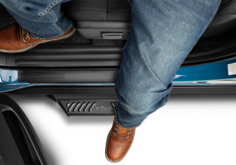 N-Fab 2022 Nissan Frontier CC (All Beds) Predator PRO Step System - Cab Length - Tex. Black thumbnail 9