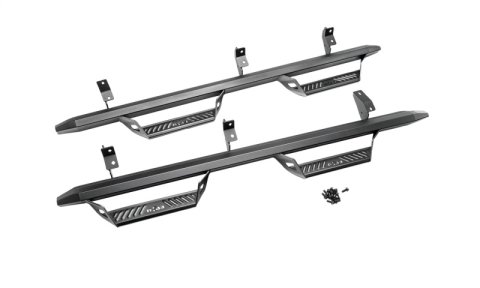 N-Fab 21-22 Ford Bronco 2 Door Predator PRO Step System - Wheel 2 Wheel - Tex. Black thumbnail 1