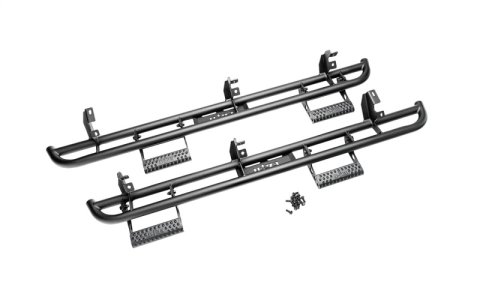N-Fab 21-22 Ford Bronco 2 dr Gas SRW RKR Step System - Wheel 2 Wheel - 1.75in - Tex. Black thumbnail 3