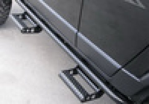 N-Fab 21-22 Ford Bronco 2 dr Gas SRW RKR Step System - Wheel 2 Wheel - 1.75in - Tex. Black thumbnail 5