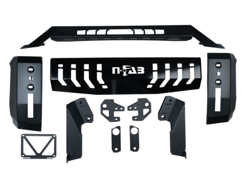 N-Fab HVM Bull Bar 19-23 GMC 1500 - Tex. Black thumbnail 5
