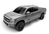 N-Fab Nerf Step 07-13 Chevy-GMC 2500/3500 Ext. Cab 8ft Bed - Gloss Black - Bed Access - 3in thumbnail 8