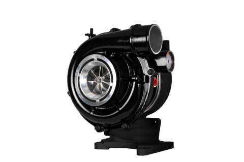 Fleece Performance 04.5-10 Chevy Duramax (LLY/LBZ/LMM) 63mm STREET VNT Cheetah Turbo w/ HX40 Outlet thumbnail 1