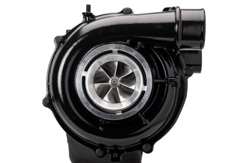Fleece Performance 04.5-10 Chevy Duramax (LLY/LBZ/LMM) 63mm STREET VNT Cheetah Turbo w/ HX40 Outlet thumbnail 7