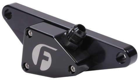 Fleece Performance 03-05 Auto Trans Cummins Coolant Bypass Kit w/ Stainless Steel Braided Line thumbnail 7