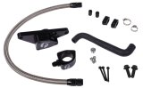 Fleece Performance 06-07 Auto Trans Cummins Coolant Bypass Kit w/ Stainless Steel Braided Line thumbnail 2