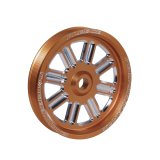 Fleece Performance Dodge Cummins Dual Pump Spoke Pulley (For Use w/ FPE Dual Pump Bracket) Orange thumbnail 1