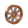 Fleece Performance Dodge Cummins Dual Pump Spoke Pulley (For Use w/ FPE Dual Pump Bracket) Orange thumbnail 3