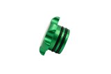 Fleece Performance 13-18 Dodge Cummins Green Anodized Billet Fuel Cap thumbnail 4