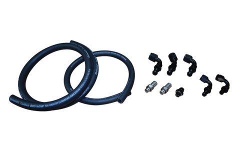 Fleece Performance 07.5-09 6.7L Cummins Fuel Distribution Block Hose and Fitting Kit thumbnail 1