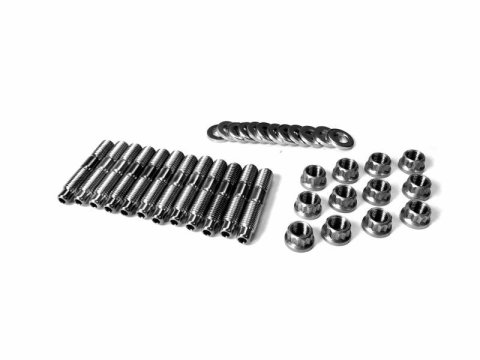 Fleece Performance 94-18 Dodge Cummins 2500-3500 Exhaust Manifold Stud Kit - 4mm Allen Socket Head thumbnail 2