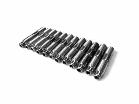 Fleece Performance 94-18 Dodge Cummins 2500-3500 Exhaust Manifold Stud Kit - 4mm Allen Socket Head thumbnail 4