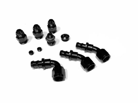 Fleece Performance 98.5-02 Dodge Cummins Auxiliary Fuel Filter Kit thumbnail 4