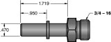 Fleece Performance Universal 12mm Quick Connect to 3/4in-16 O-ring (-8 AN) thumbnail 5