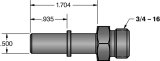 Fleece Performance Universal 1/2in. Quick Connect to 3/4in-16 O-ring (-8 AN) thumbnail 7