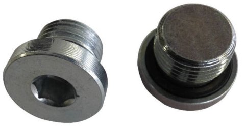 Fleece Performance 07.5-12 Dodge 6.7L Cummins Stock VGT Turbo Coolant Delete Plugs thumbnail 2