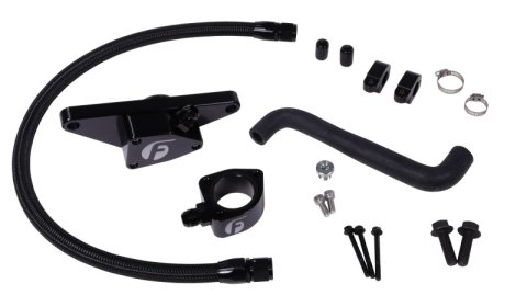 Fleece Performance 04.5-07 Dodge 5.9L Cummins Coolant Bypass Kit (06-07 Auto Trans) thumbnail 2