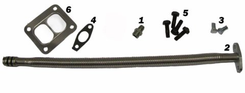 Fleece Performance 89-07 Dodge 5.9L Cummins S300-S400 Turbo Installation Kit thumbnail 1