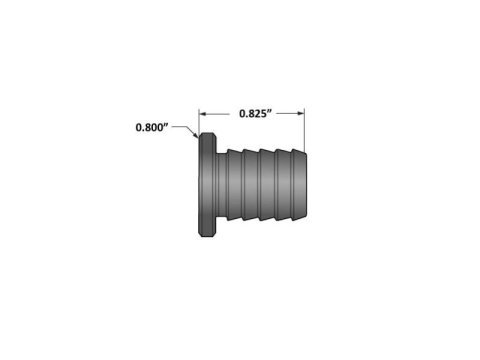 Fleece Performance Universal 1/2in Billet Aluminum Block Off Plug thumbnail 3