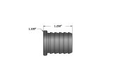 Fleece Performance Universal 7/8in Billet Aluminum Block Off Plug thumbnail 3