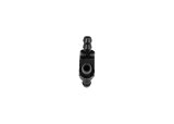 Fleece Performance Universal 3/8in Aluminum Y Barbed Fitting (For -6 Pushlock Hose) - Black Anodized thumbnail 6