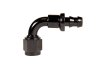 Fleece Performance Universal -8AN 90Deg to Hose Barb - Black thumbnail 4