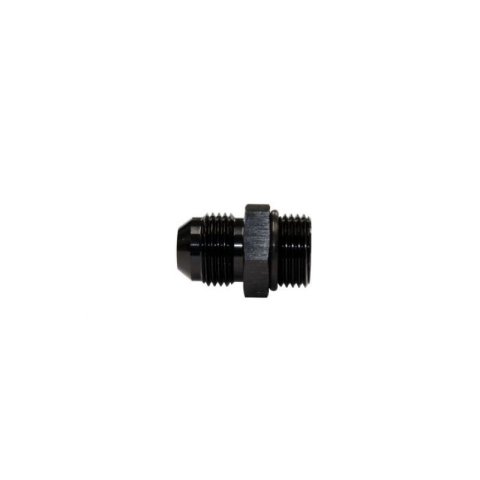 Fleece Performance Universal -8AN to 3/4in-16 Straight Male w/ O-Ring - Black thumbnail 1