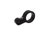 Fleece Performance 6061 T6 Aluminum 1/2in Routing Hole 1.5in Roll Bar Clamp - Black Anodized thumbnail 1
