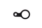Fleece Performance 6061 T6 Aluminum 1/2in Routing Hole 1.5in Roll Bar Clamp - Black Anodized thumbnail 3