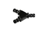Fleece Performance 1/2in Black Anodized Aluminum Y Barbed Fitting (For -8 Pushlock Hose) thumbnail 1