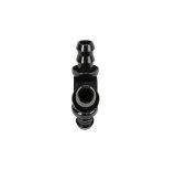Fleece Performance 1/2in Black Anodized Aluminum Y Barbed Fitting (For -8 Pushlock Hose) thumbnail 4