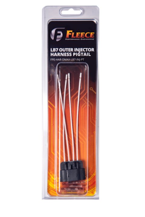 Fleece Performance 01-04 GM 2500/3500 Duramax LB7 Outer Injector Connector Pigtail thumbnail 4