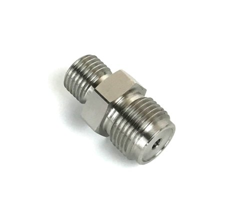 Fleece Performance Dodge Cummins 6.7L Fuel Rail Fitting Adapter 14mm x 18mm thumbnail 2