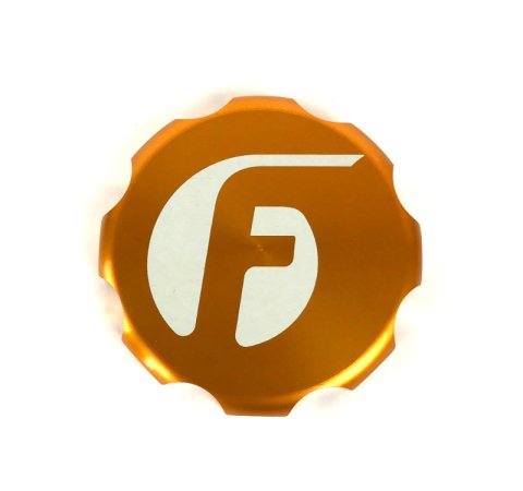 Fleece Performance 03-20016 Cummins Billet Oil Cap Cover - Orange thumbnail 1