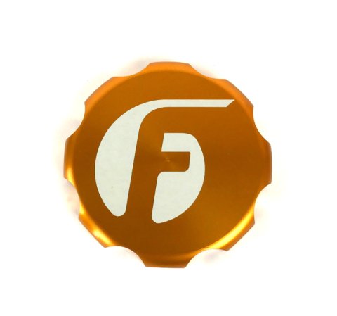 Fleece Performance 03-20016 Cummins Billet Oil Cap Cover - Orange thumbnail 2