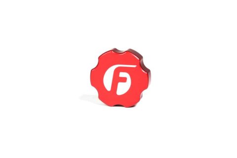 Fleece Performance 03-20016 Cummins Billet Oil Cap Cover - Red thumbnail 3