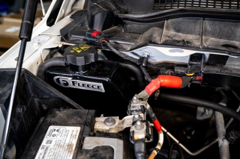 Fleece Performance 13-18 Dodge Ram 2500/3500 6.7L Cummins Replacement Coolant Tank thumbnail 4