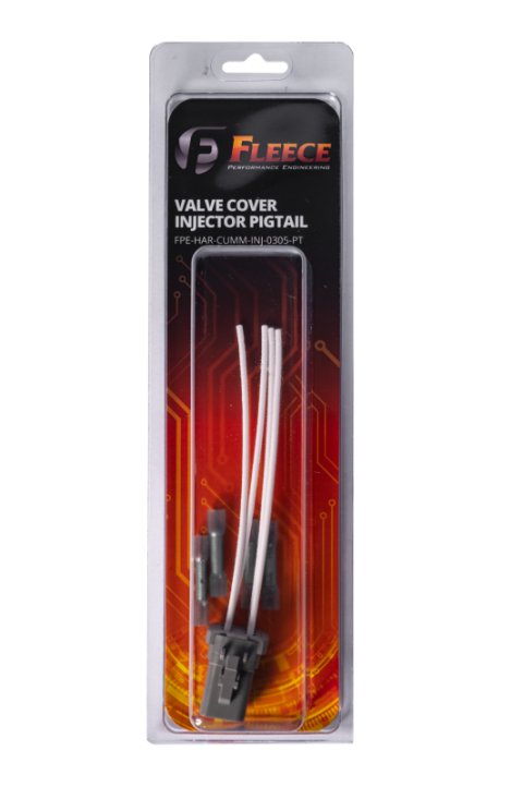 Fleece Performance 03-05 Dodge Ram 2500/3500 Cummins Valve Cover Injector Pigtail (4-Pin) thumbnail 4