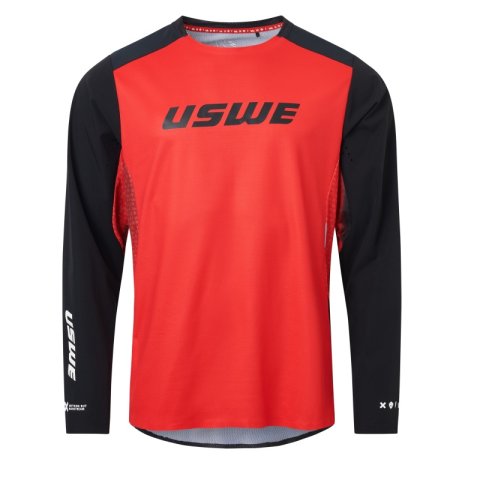 USWE Lera Off-Road Jersey Adult Flame Red - XS thumbnail 1
